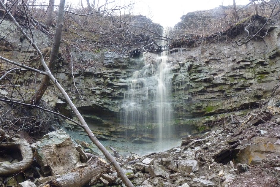 East Vinemount Falls in Stoney Creek section of Hamilton Canada