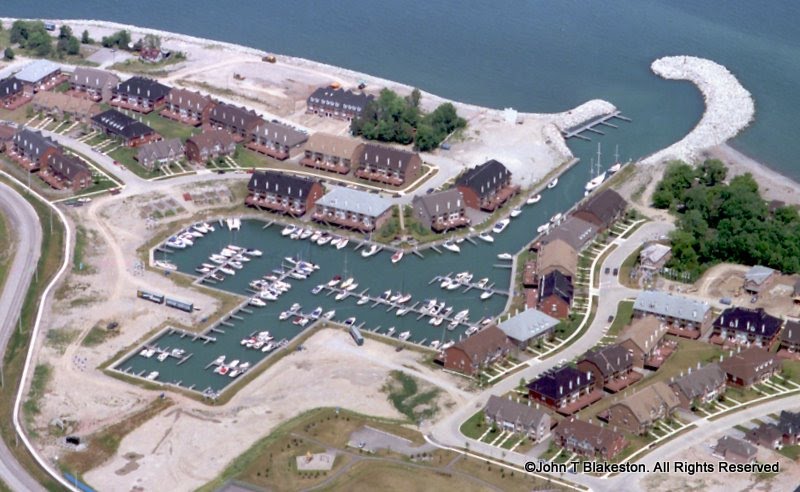 Aerial marina