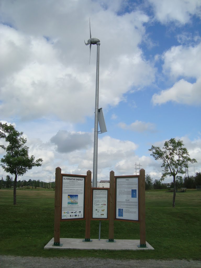 Wind Power at Gillies Lake Timmins Ontario
