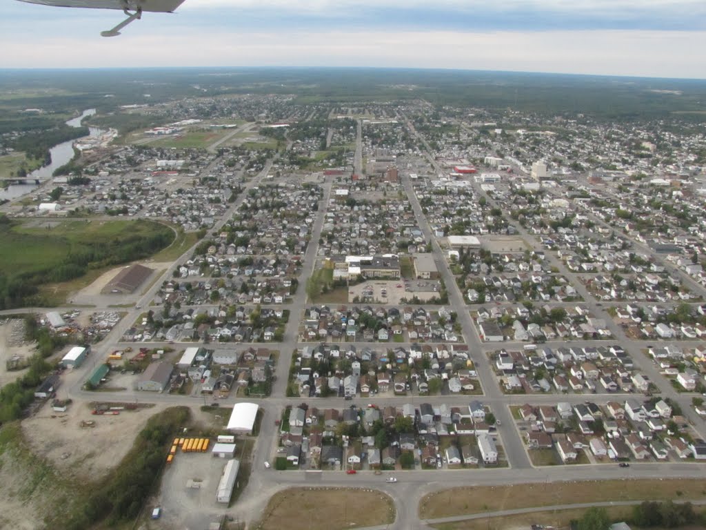 Timmins from the air