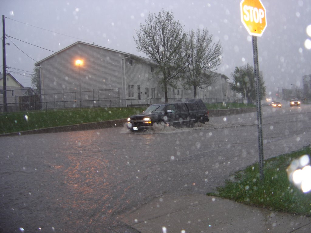 corner vimy & mountjoy after torrential rain june 3 2007