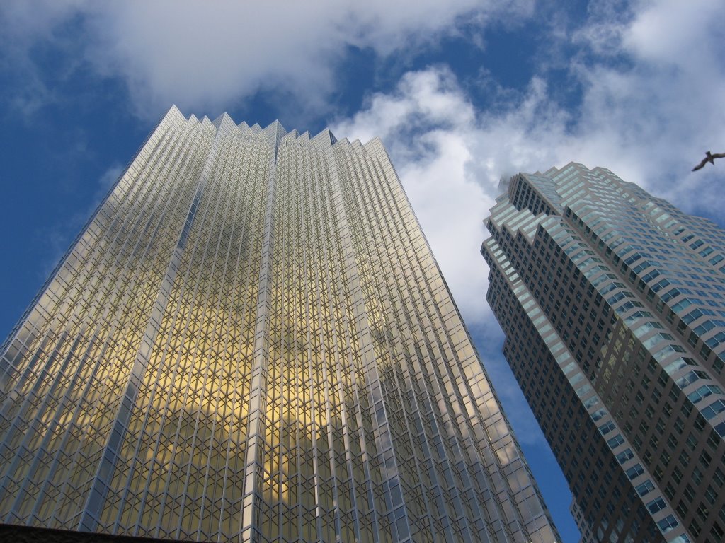 Skyscrapers - Royal Bank Plaza - View from Union Station Toronto