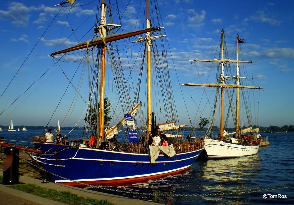 Harbourfront, Toronto. Playfair - build 1974 & Pathfinder - build 1963
