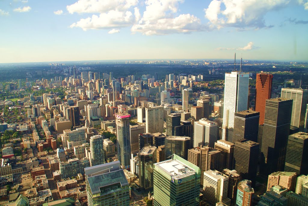 Toronto seen from the CN Tower