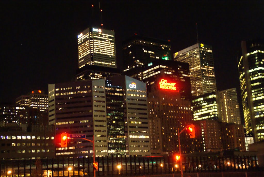 Downtown Toronto from Bremmer Blvd.