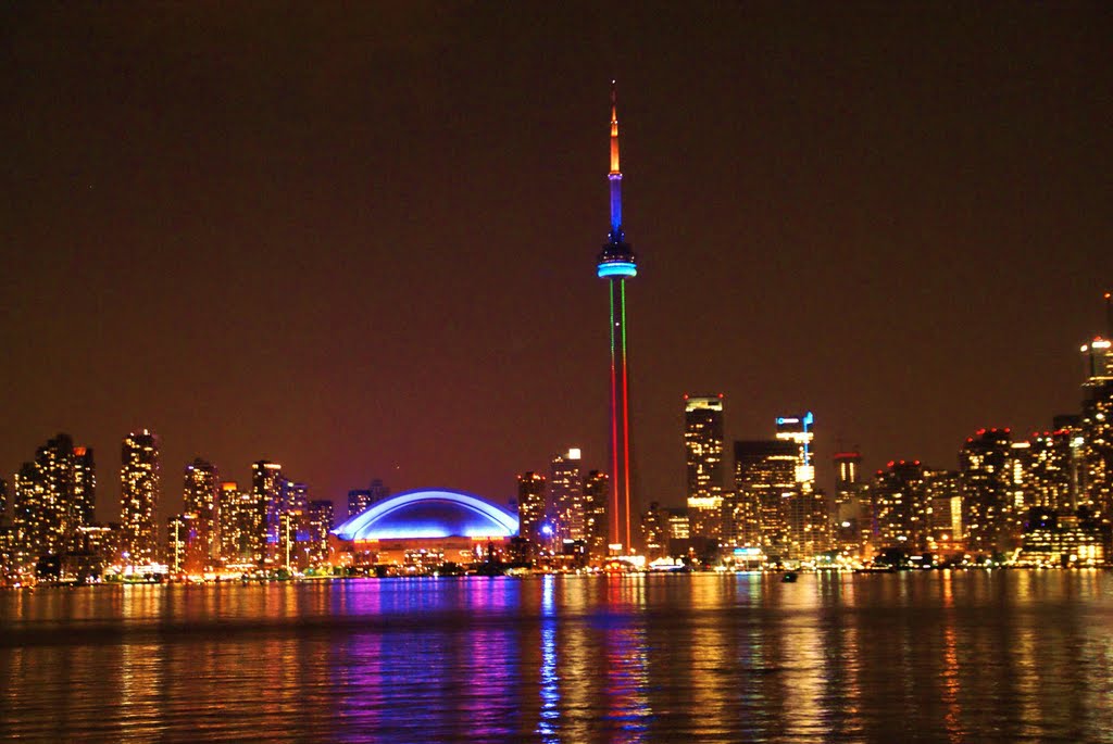Toronto Skyline from centre island