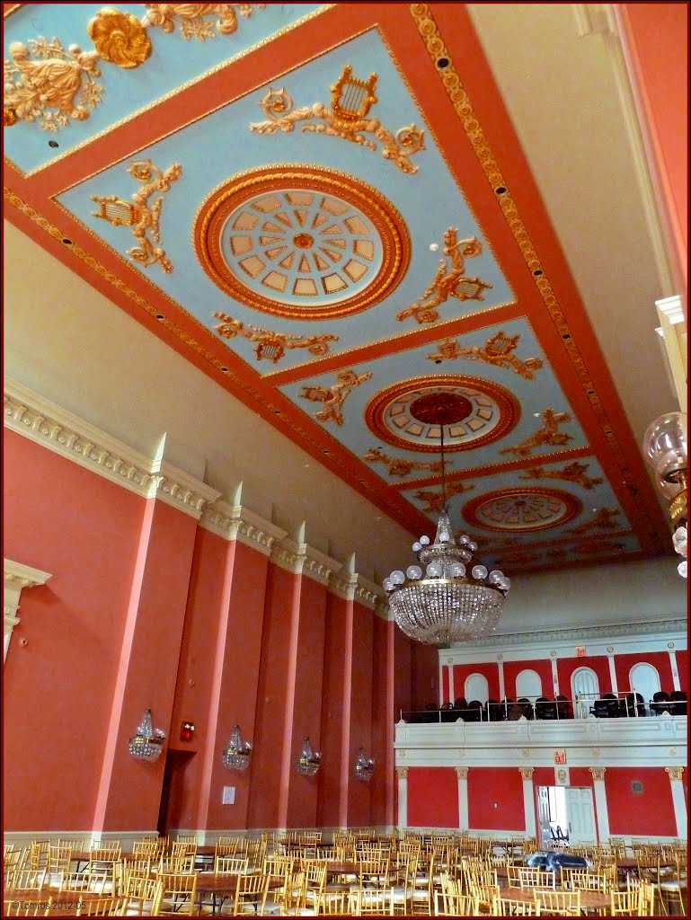 St. Lawrence Hall, 1850. Definitely Not an intimate place for two to have lunch