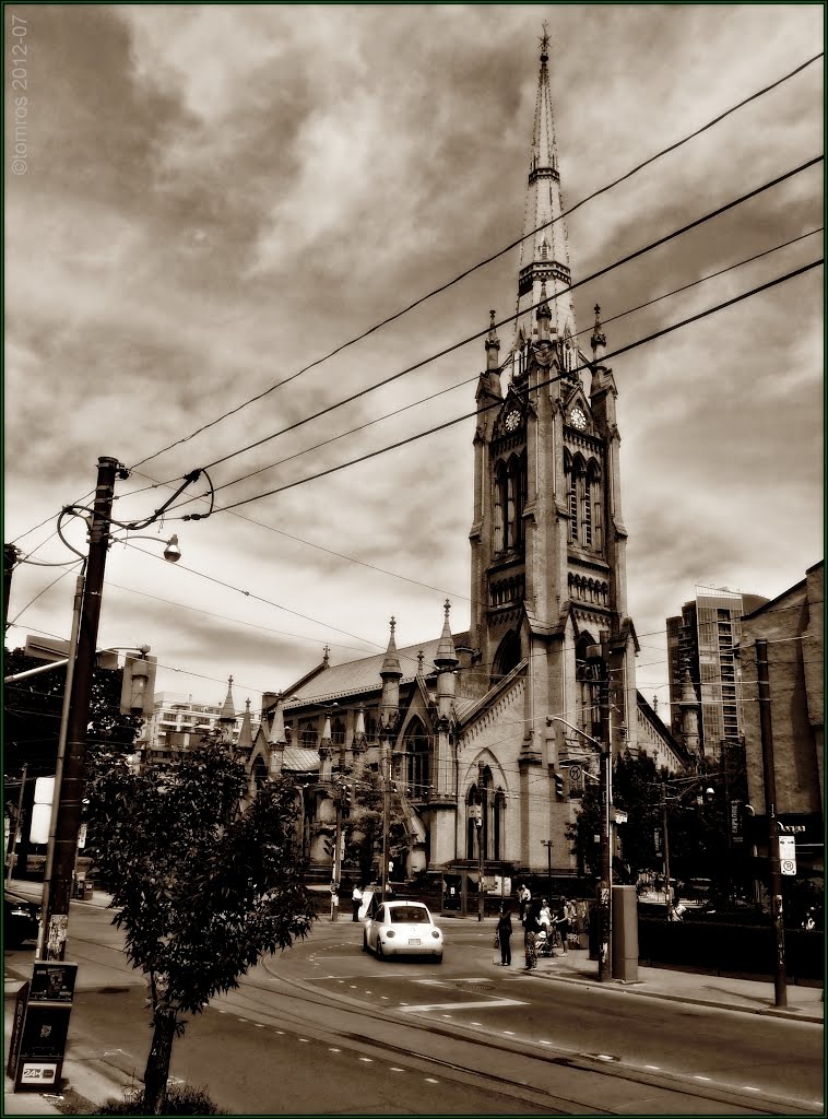 St. James Cathedral - 1853, Tower and spire at 305 ft , which is not CN Tower hight, but quite tall for a church.