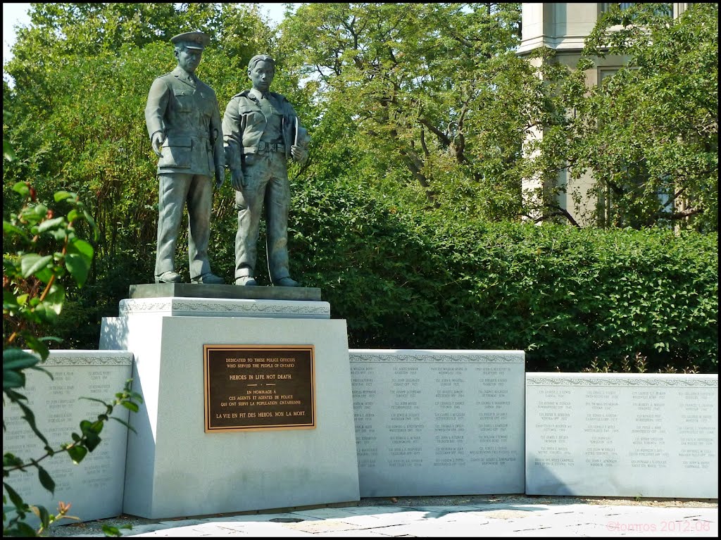 The worst Toronto Sculpture, by Siggi Puchta, 2000 - for Marlene