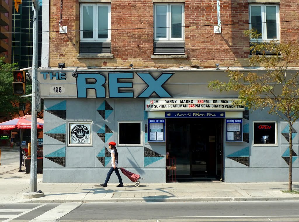 The Rex, one of the best Jazz clubs in town (formely the Williams Hotel)