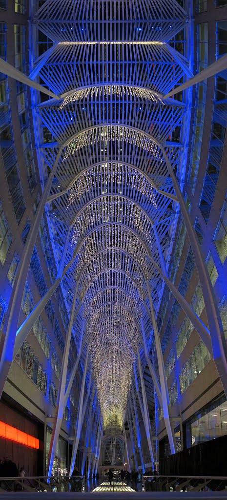 Holiday Illumination at Allen Lambert Galleria/Brookfield Place, Toronto, ON, Canada