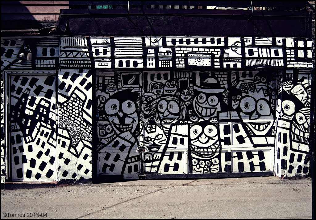 Kensington Market Grafitti, Mike Parsons - 2012