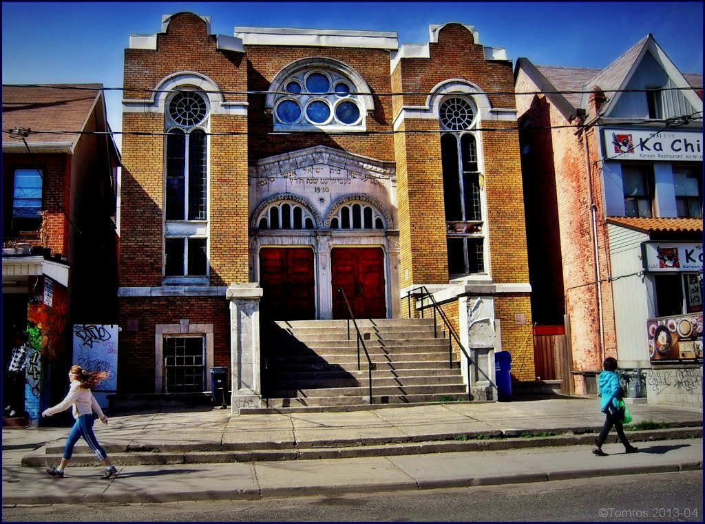 Minsker synagogue on St. Andrews St. - 1930. Architects Kaplan & Sprachman