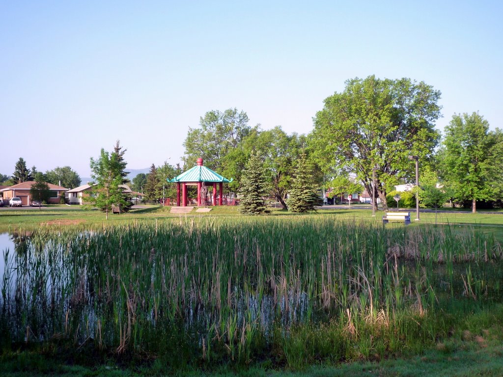 Reflections along International Friendship Garden