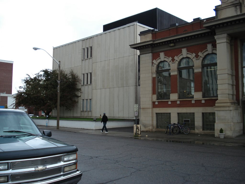City Hall  & Public library looking northeast