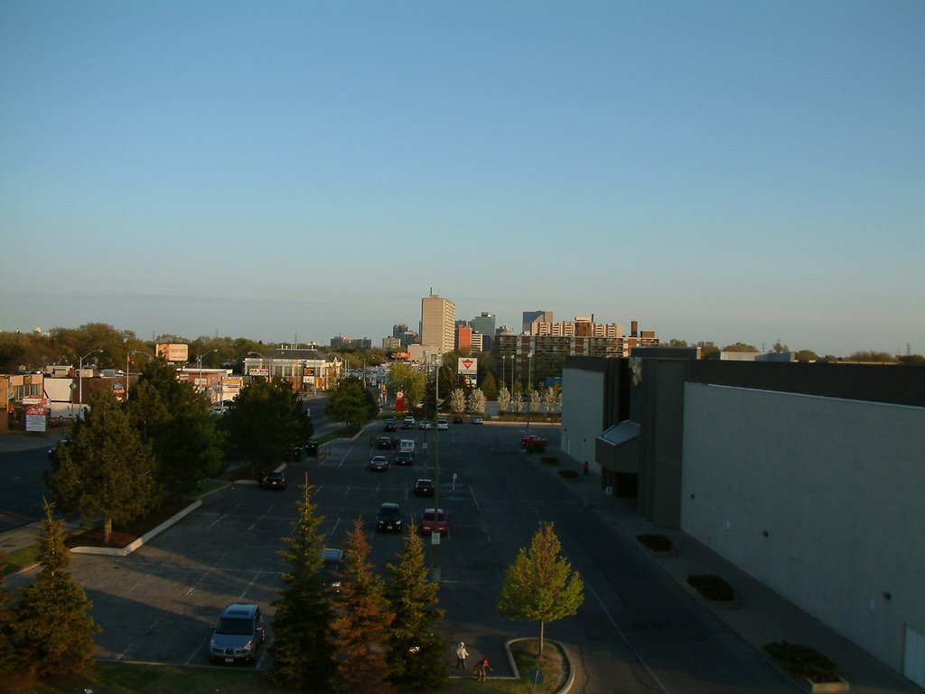 Overlooking Yonge st. facing South