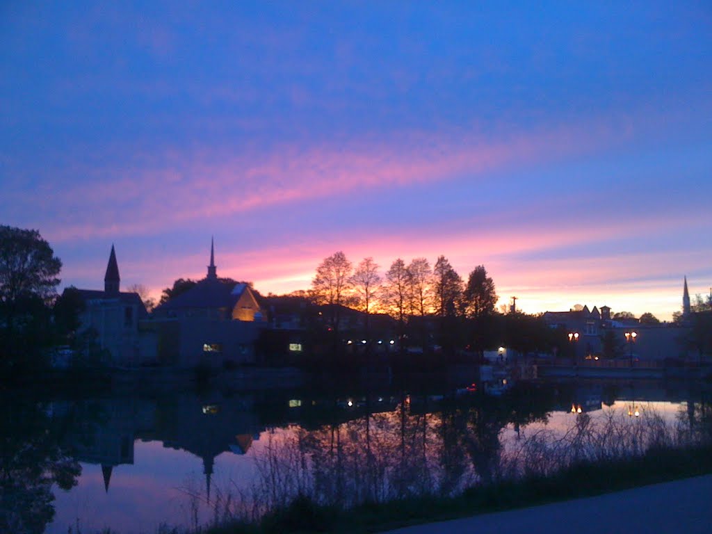 Sunset over Fairy Lake