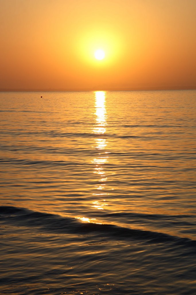 Rising sun, Larnaca