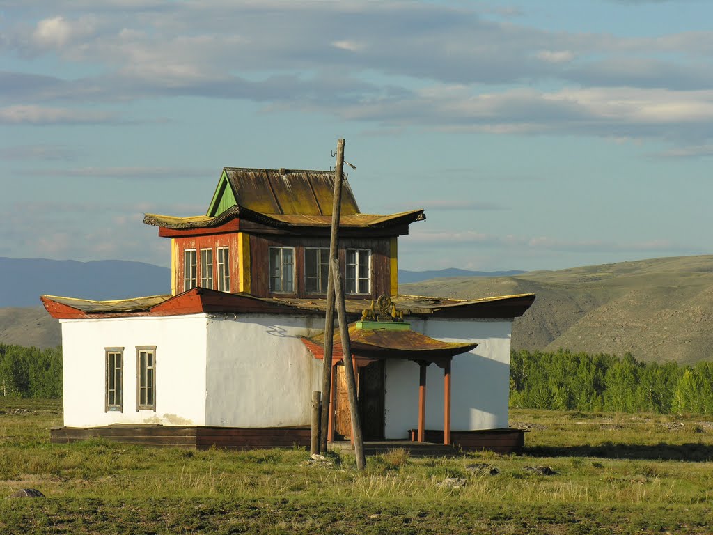 Buddhist temple Tubden Chojkhorling