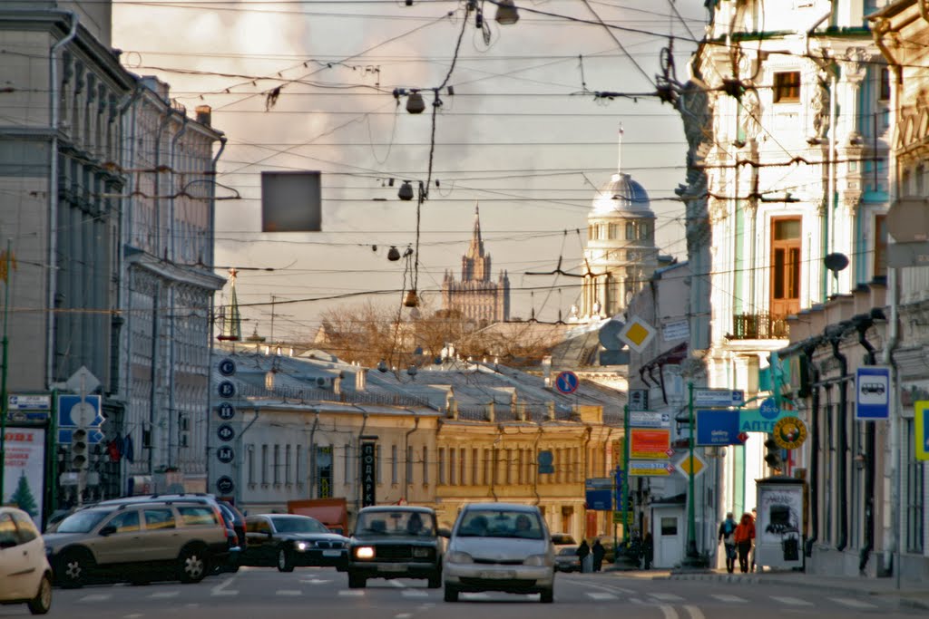 Moscow. Where tourists do not go. Maroseyka Street.