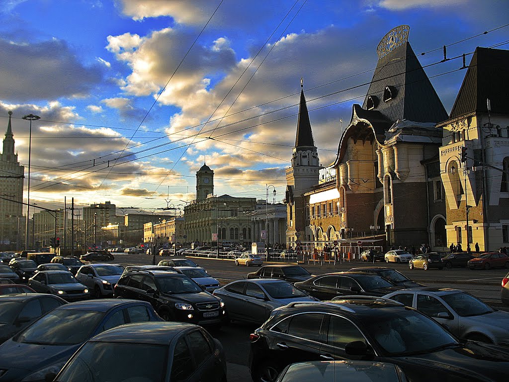 Москва, вокзалы..