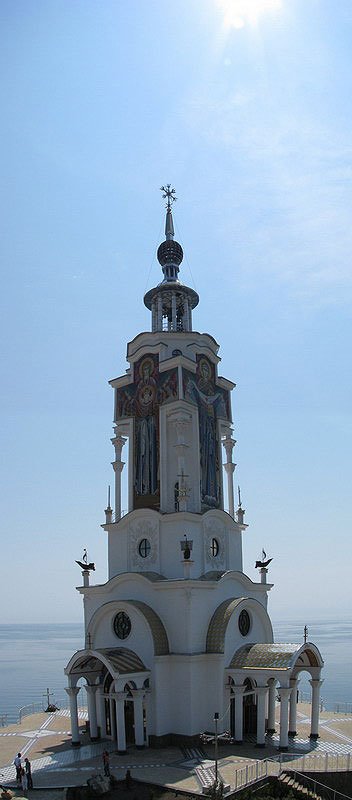 St. Nikolaus church and light house ( Церковь - маяк Святого Николая )