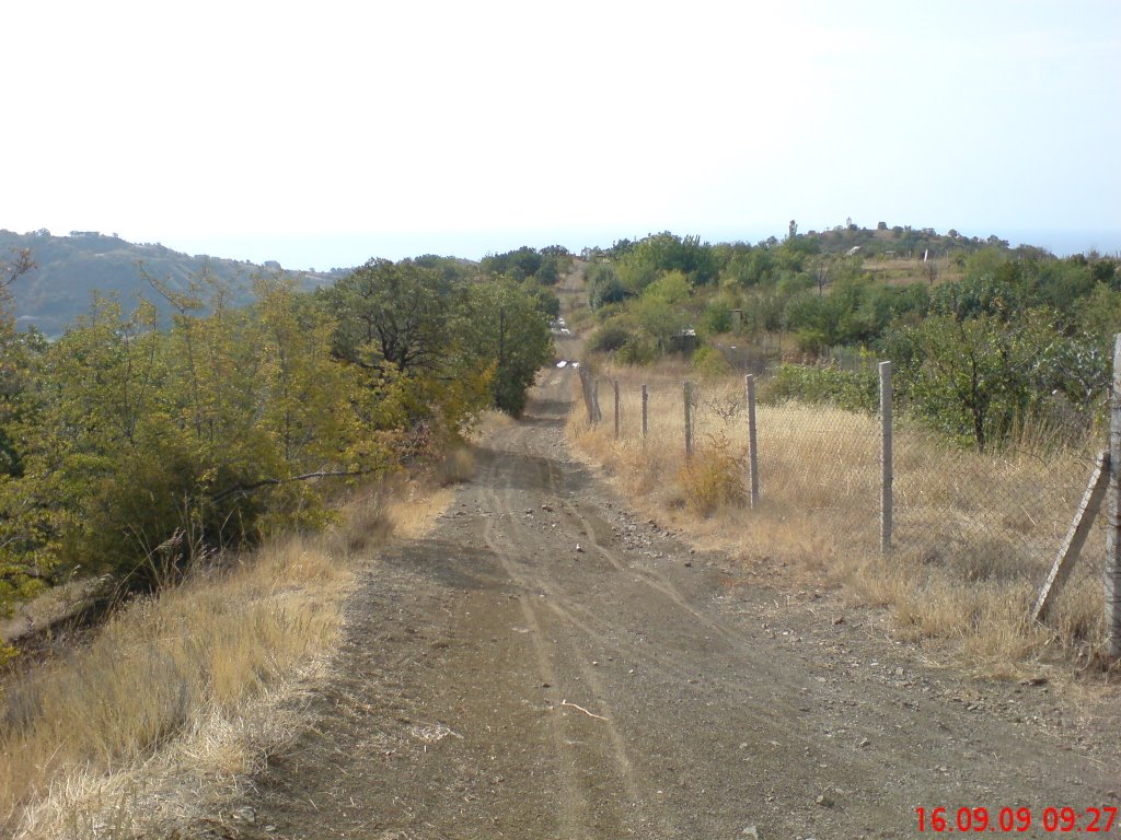 2009.09.16 | Рыбачье, горная дорога