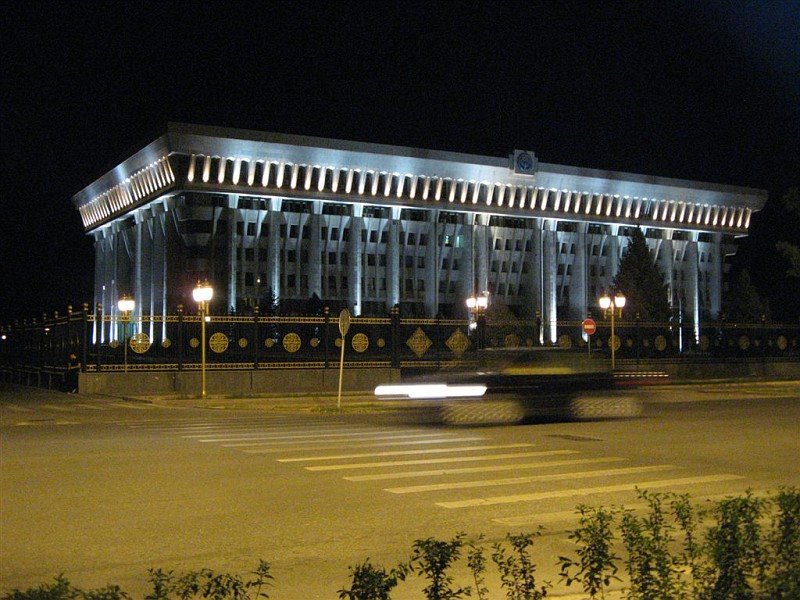 Bishkek, a kirgyz parlament