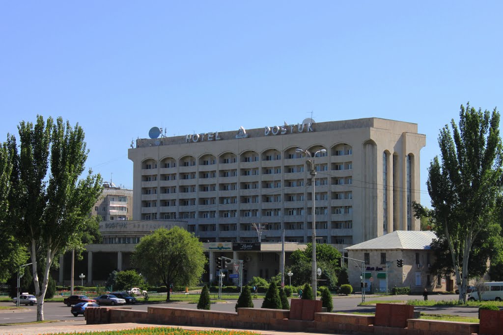 Hotel "Dostuk" (friendship). Kyrgyzstan.