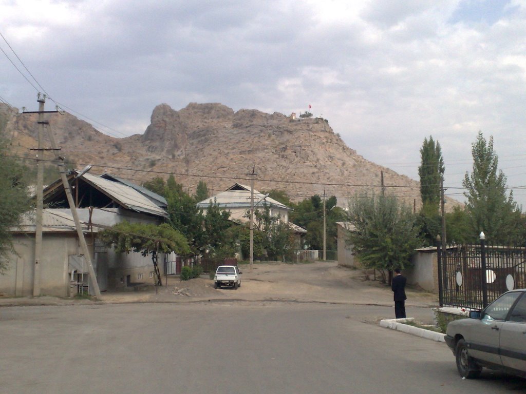 La casa de Babur desde Osh
