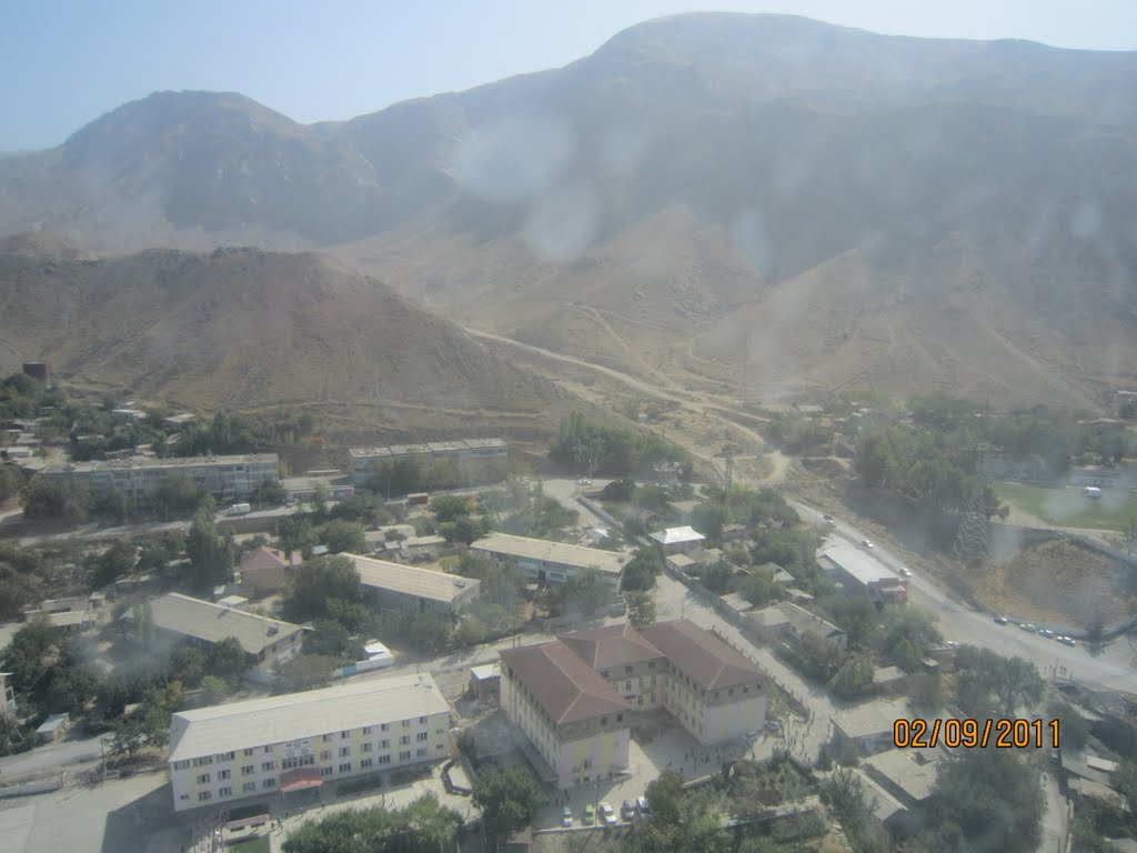 Kadamzhay, airview