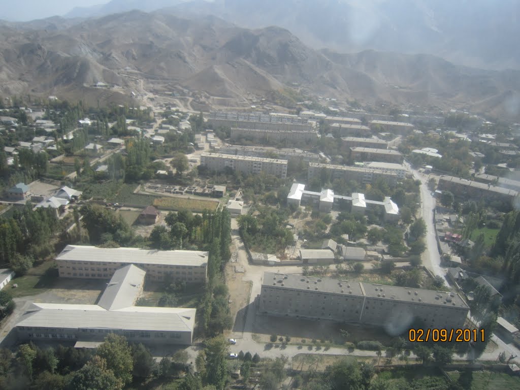 Kadamzhay, airview