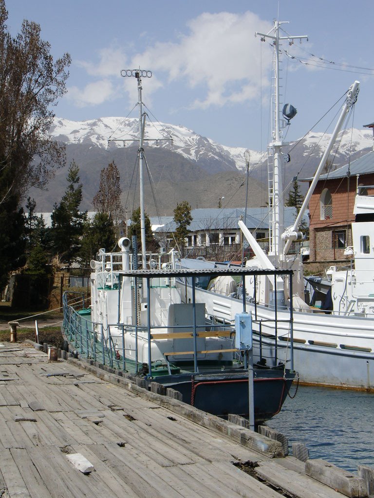 Former Soviet Navy Boats in Kyrgyzstan