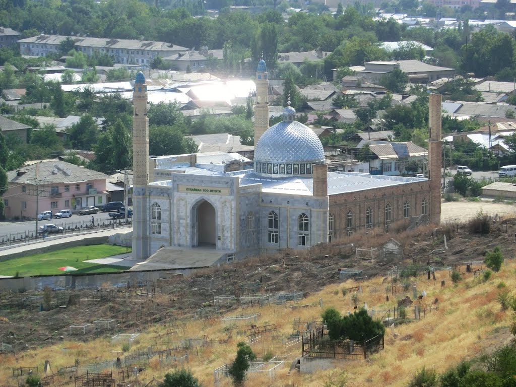 New mosque below Sulaiman Too