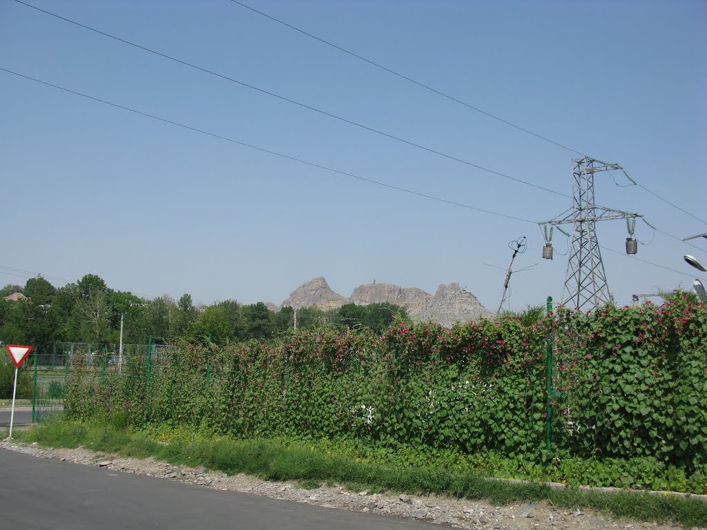 Osh, Leningradskaya St, Suleyman Hill far (NW)