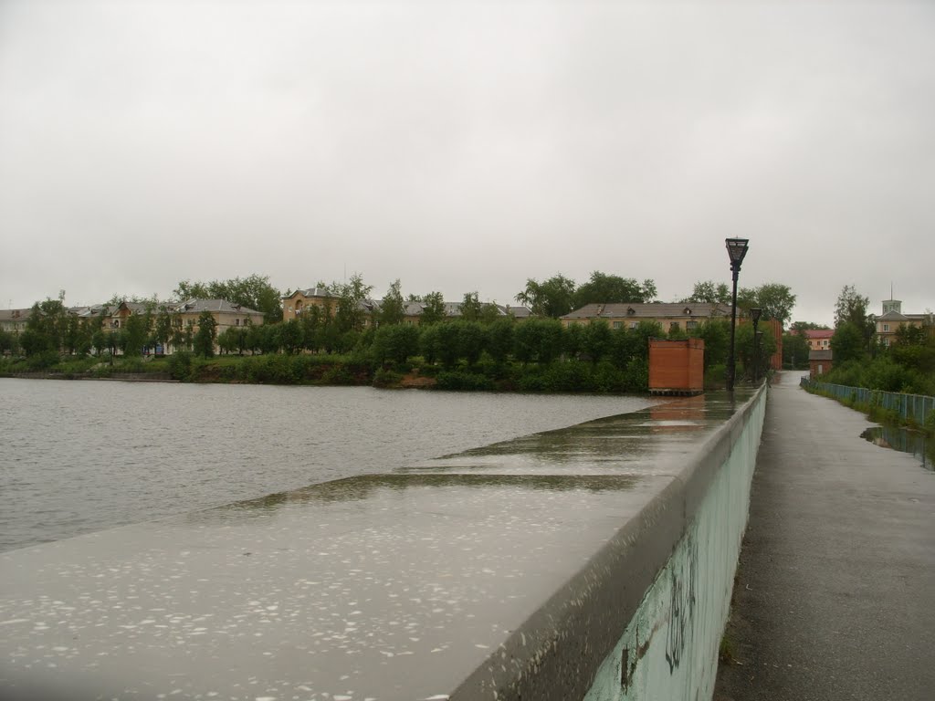 Краснотурьинск. Вид с плотины.