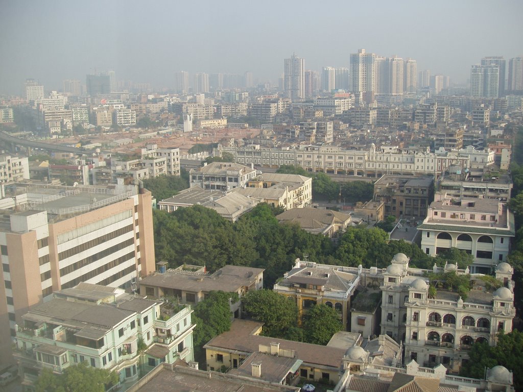 Guangzhou view from White Swan - 广州