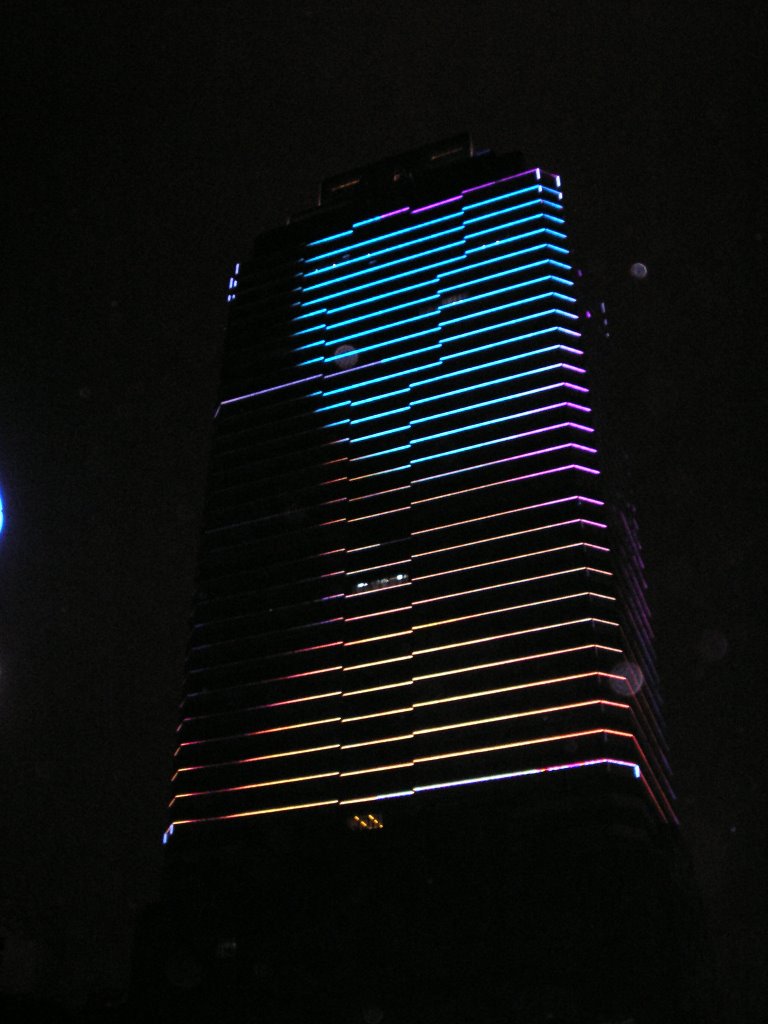 Jiangwan Hotel at night - 江湾大酒店夜景