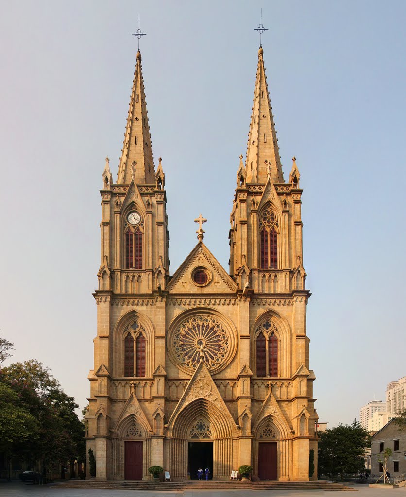 Sacred Heart Cathedral, Herz Jesu Kathedrale, Guangzhou