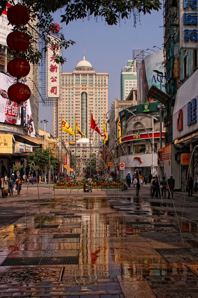 Beijing Lu Pedestrian Street, Guangzhou, China