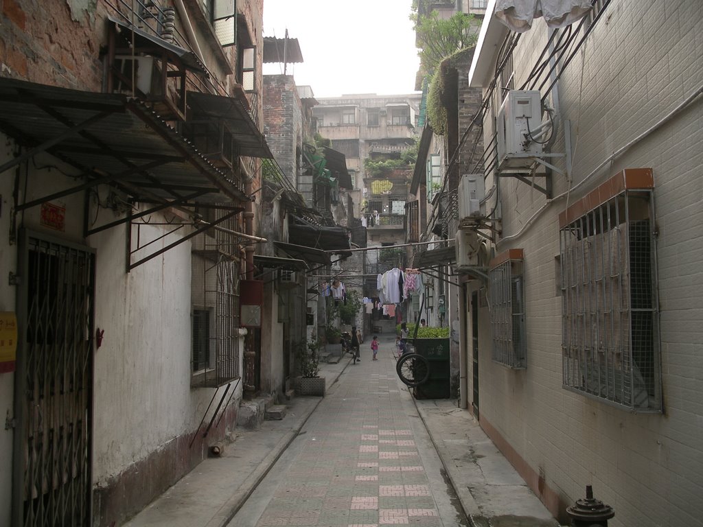 Small alley in Guangzhou