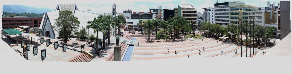PANORAMICA PLAZA DE BOLIVAR ARMENIA