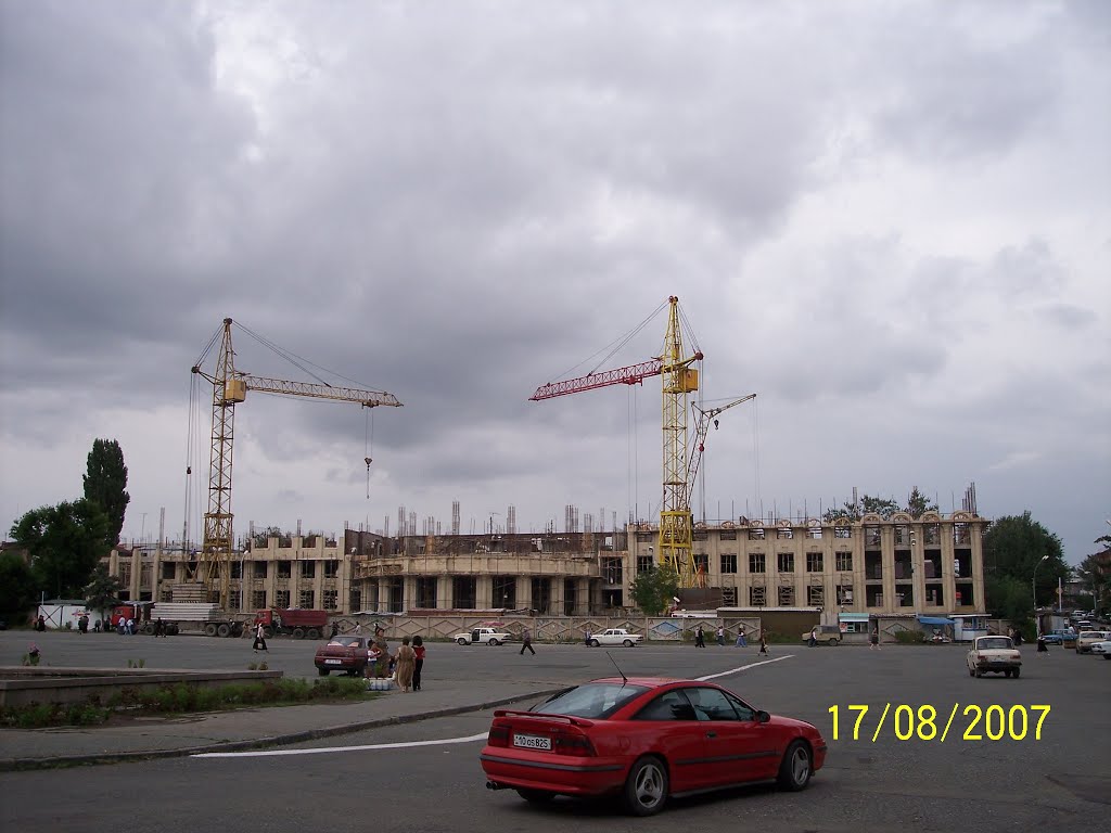 Building a new Municipality in Church square