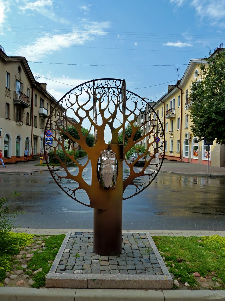 Скульптура "Филин"