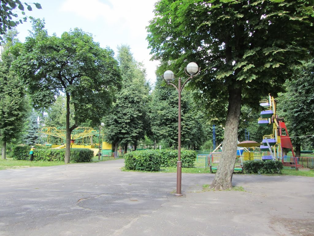 в парке