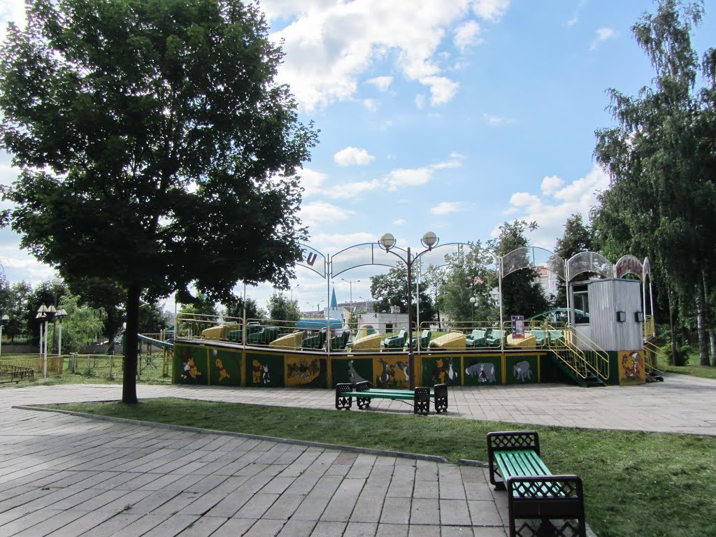 в парке