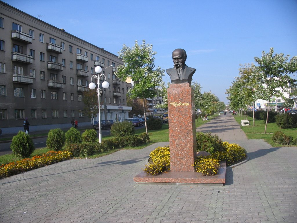 Берестя – памятник Шевченку