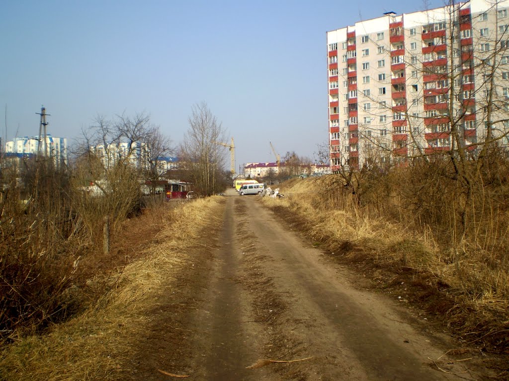 Калісьці тут пралягала чыгунка...