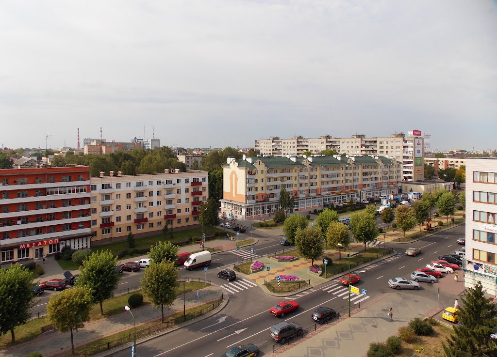 Бульвар Шевченко, Брест, Беларусь.