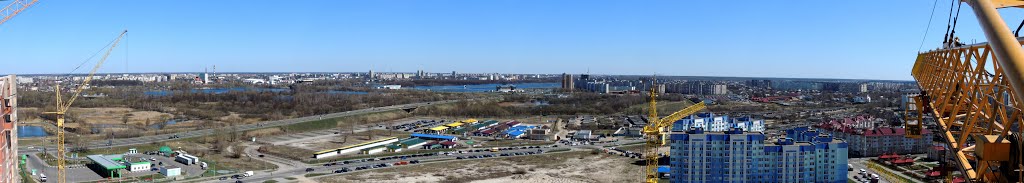 Панорама Варшавского шоссе